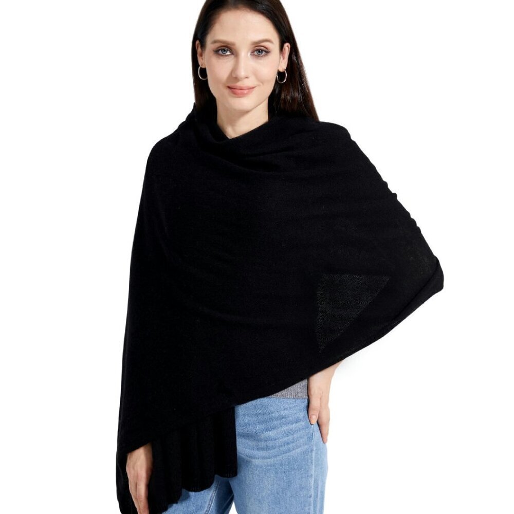 Extra Large Cashmere Wool Blend Wrap Scarf Shawl Travel Blanket